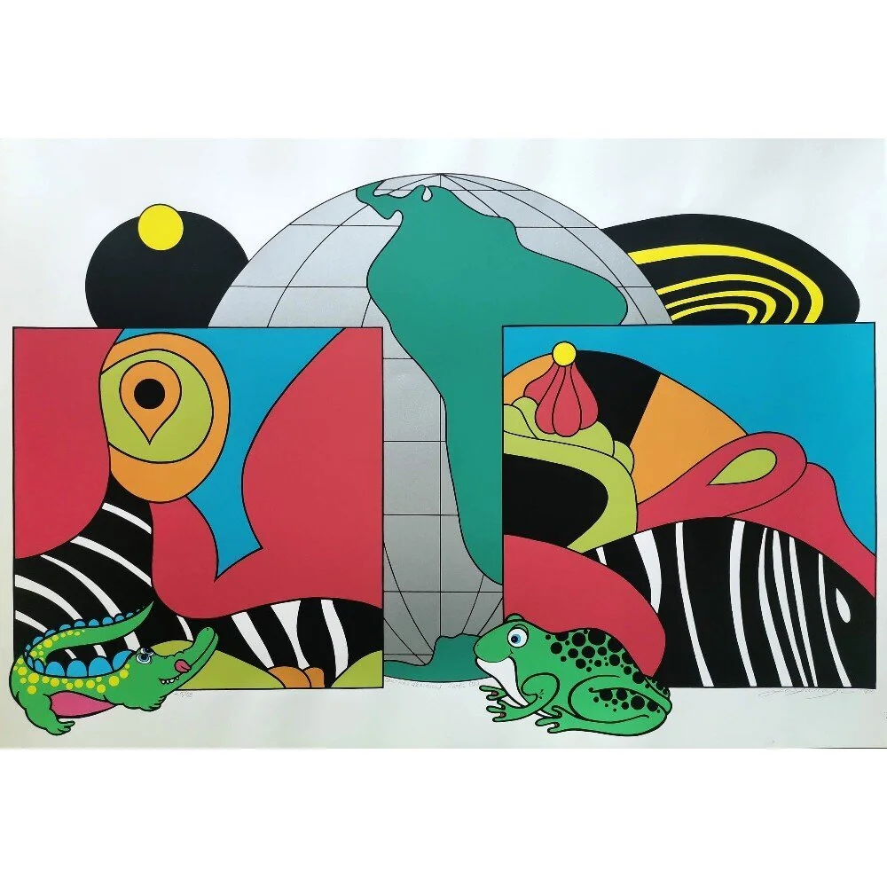 矢柳　剛　GO YAYANAGI 78 版画アート　シルクスクリーン　67/75 GO YAYANAGI | Whitestone Gallery